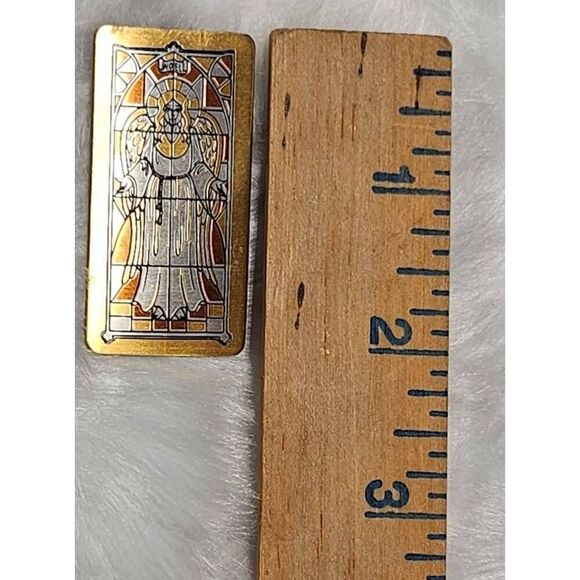 Vintage Reed and Barton Damascece Christmas 1st Annual Edition Brooch - Picture 4 of 4